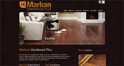Desktop Screenshot of markanhardwood.com